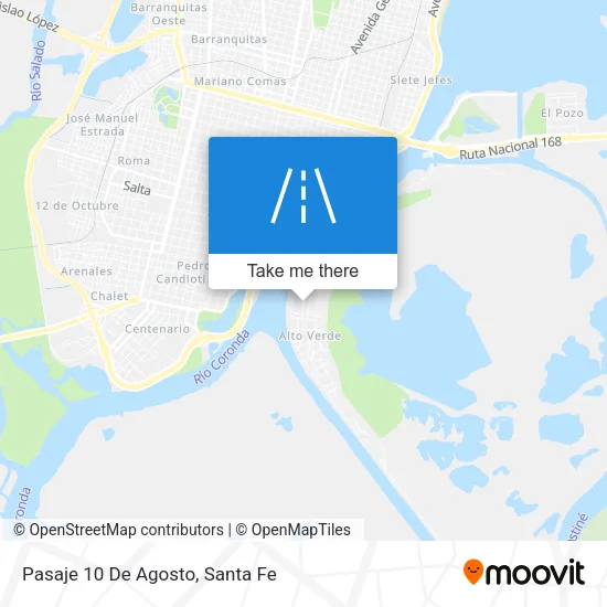 Pasaje 10 De Agosto map