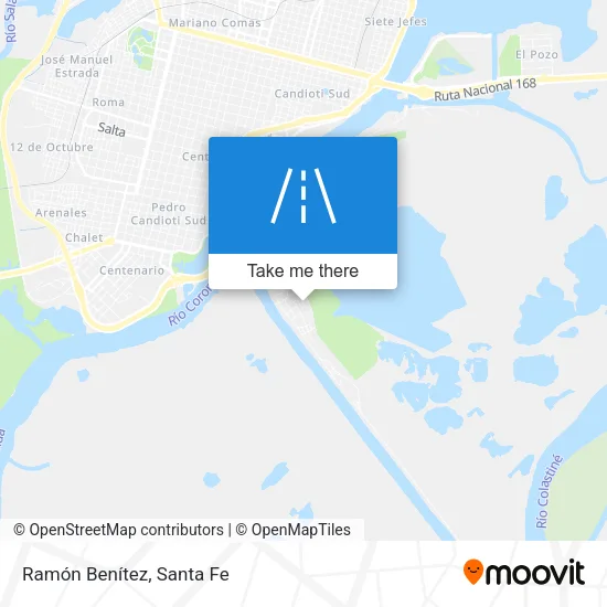 Ramón Benítez map