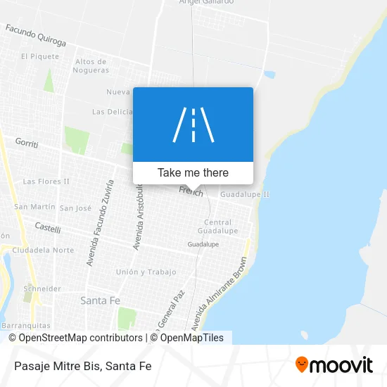 Pasaje Mitre Bis map
