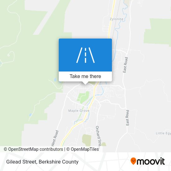 Gilead Street map