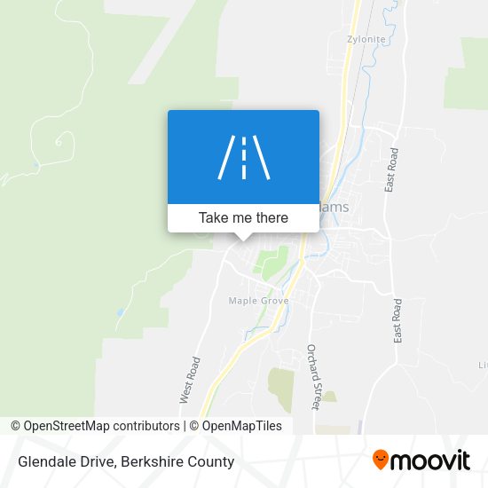 Mapa de Glendale Drive