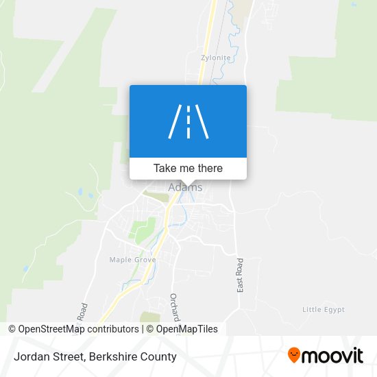 Jordan Street map