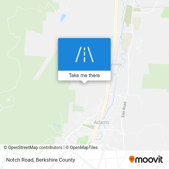Mapa de Notch Road