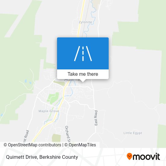 Quimett Drive map