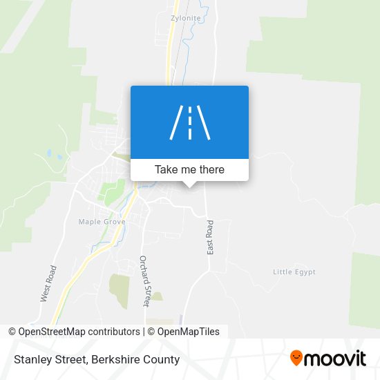 Stanley Street map