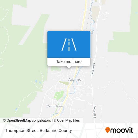 Mapa de Thompson Street