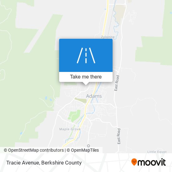 Tracie Avenue map