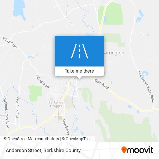 Anderson Street map