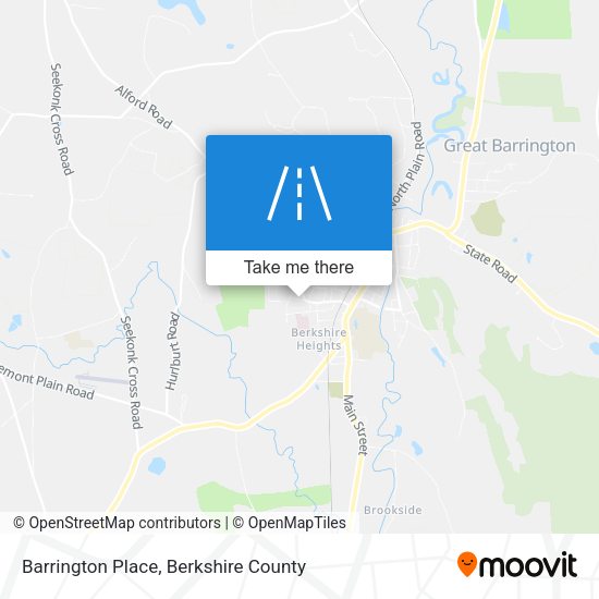 Mapa de Barrington Place
