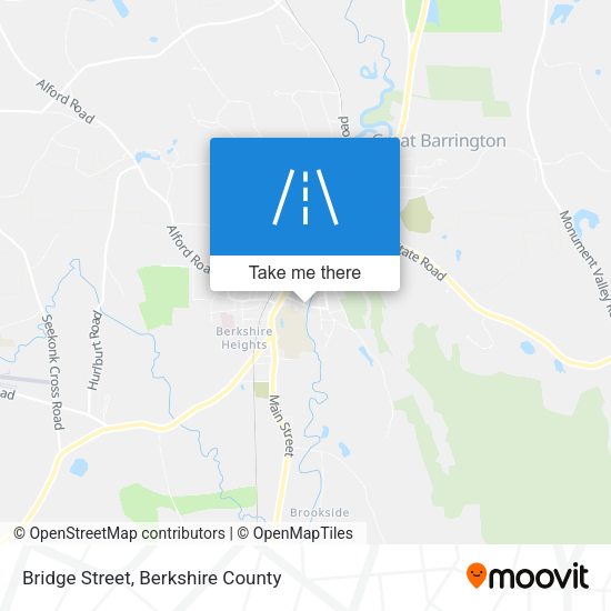 Mapa de Bridge Street