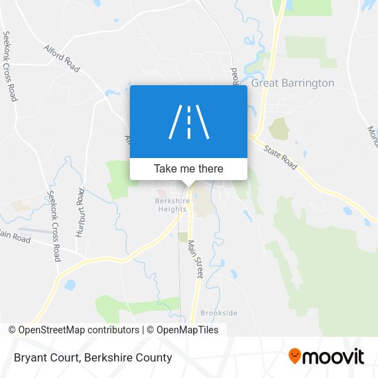 Mapa de Bryant Court