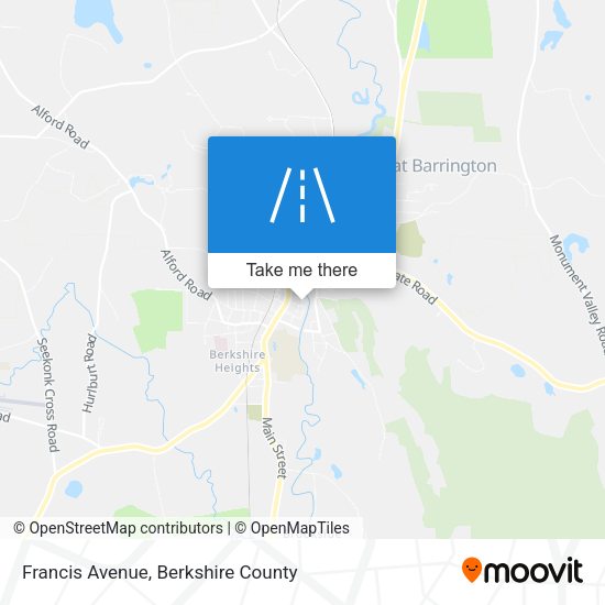 Mapa de Francis Avenue