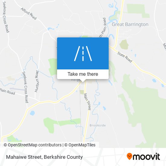 Mahaiwe Street map
