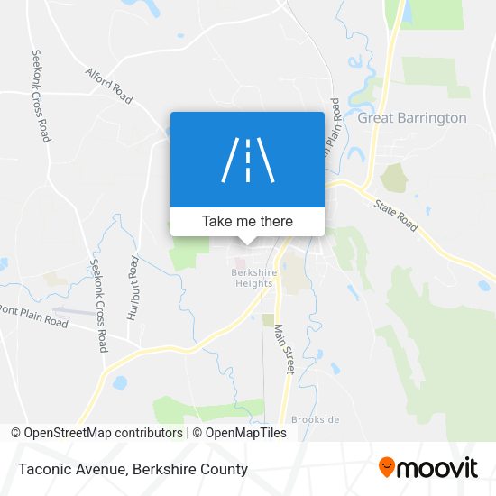Taconic Avenue map