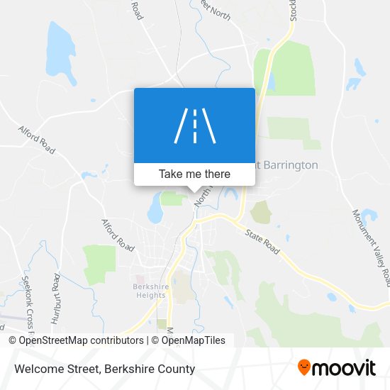 Welcome Street map