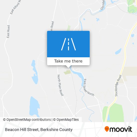 Beacon Hill Street map