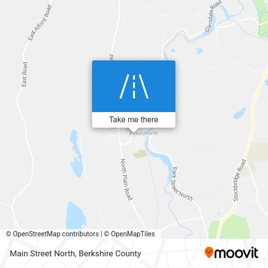 Main Street North map