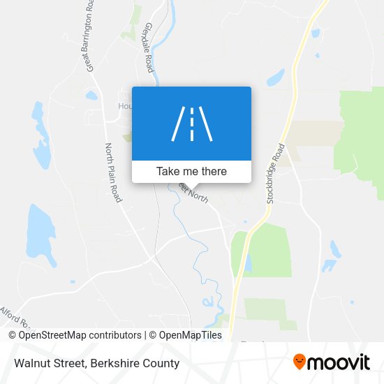 Mapa de Walnut Street