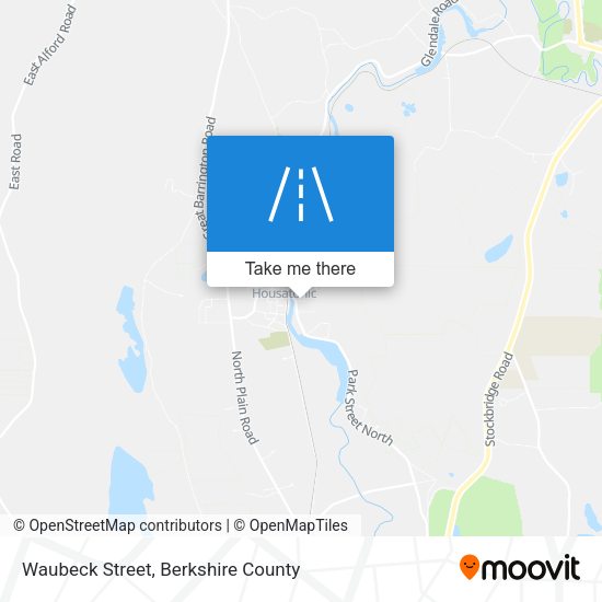 Waubeck Street map