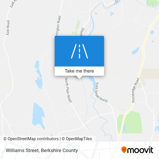 Williams Street map
