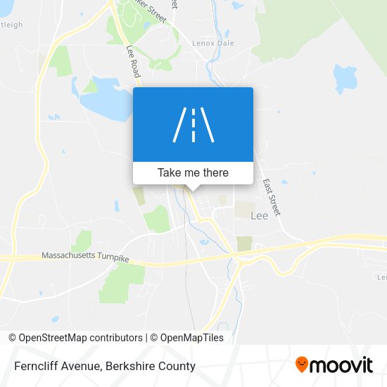 Mapa de Ferncliff Avenue