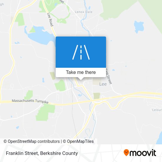 Mapa de Franklin Street