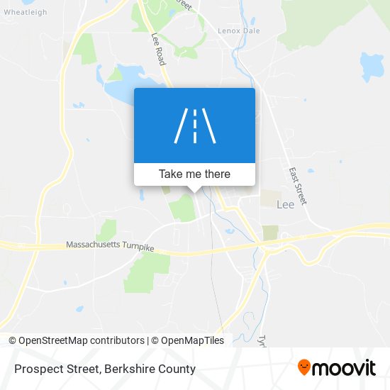 Prospect Street map