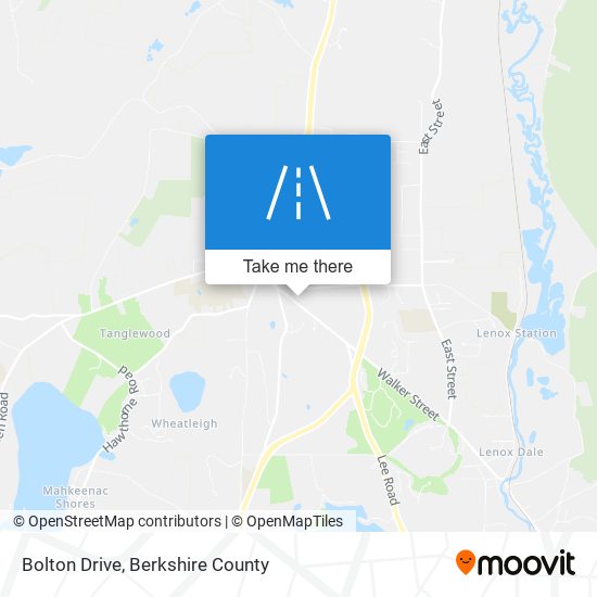 Bolton Drive map
