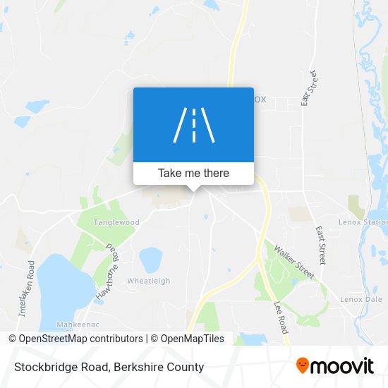 Stockbridge Road map