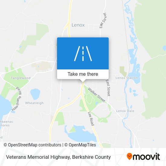 Mapa de Veterans Memorial Highway