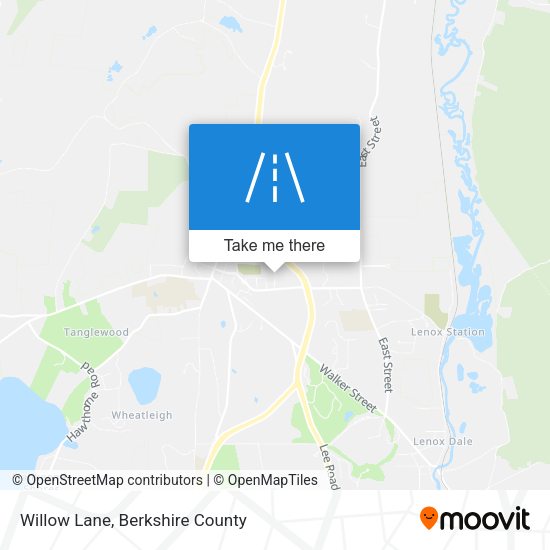 Mapa de Willow Lane
