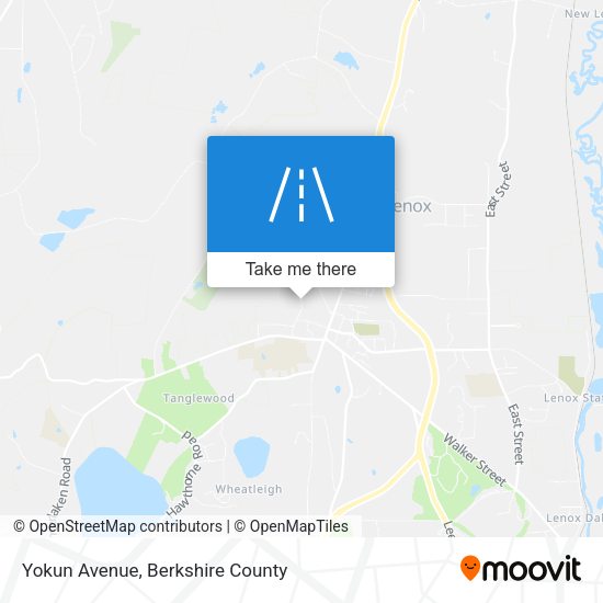 Yokun Avenue map