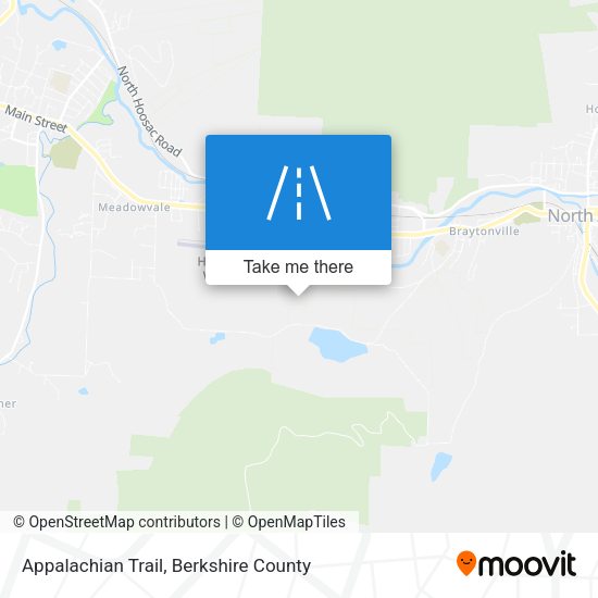Appalachian Trail map