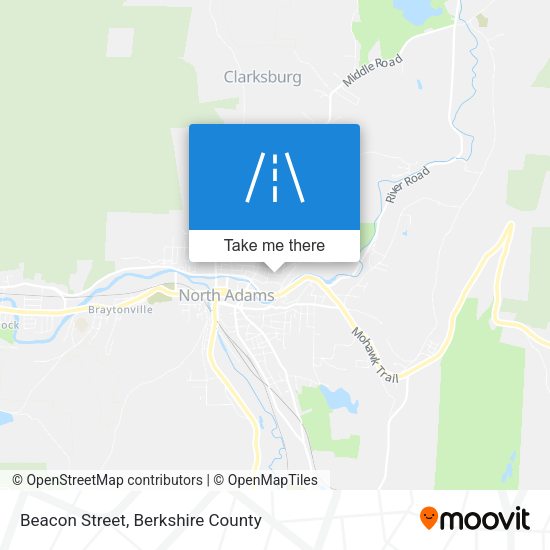 Mapa de Beacon Street