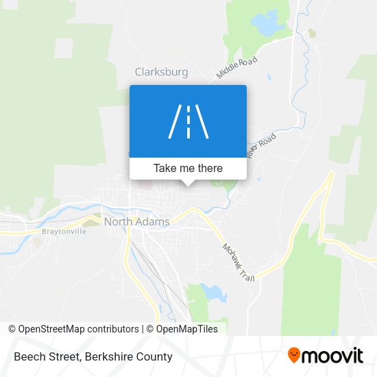 Beech Street map