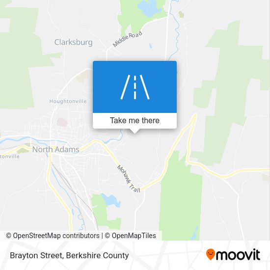 Brayton Street map