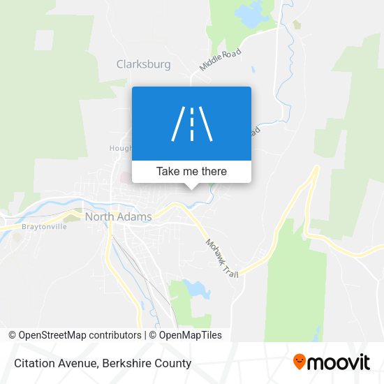 Citation Avenue map