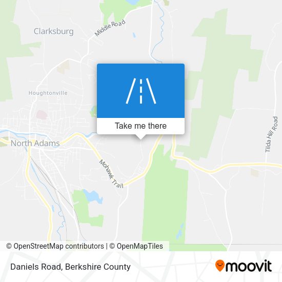 Daniels Road map
