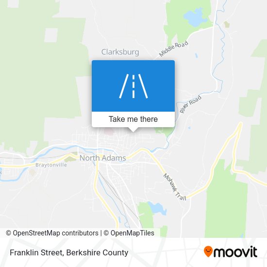 Franklin Street map