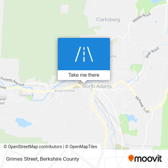 Mapa de Grimes Street