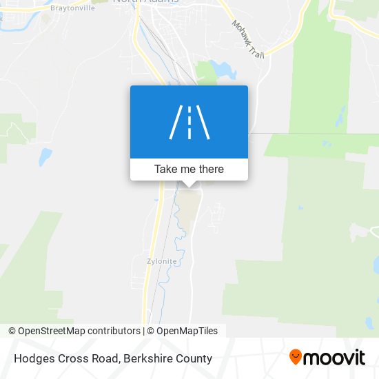 Hodges Cross Road map