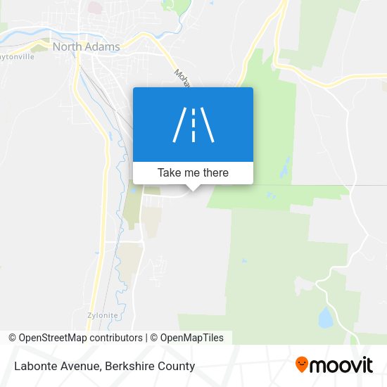 Labonte Avenue map