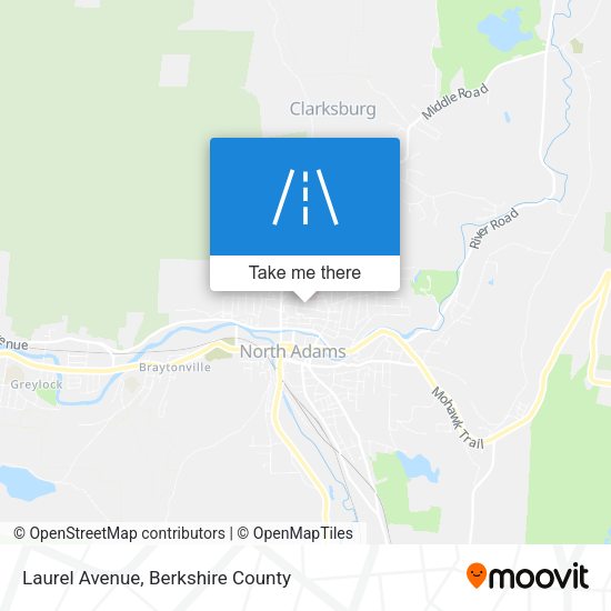 Laurel Avenue map