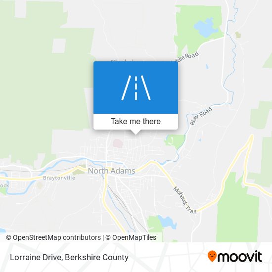 Lorraine Drive map