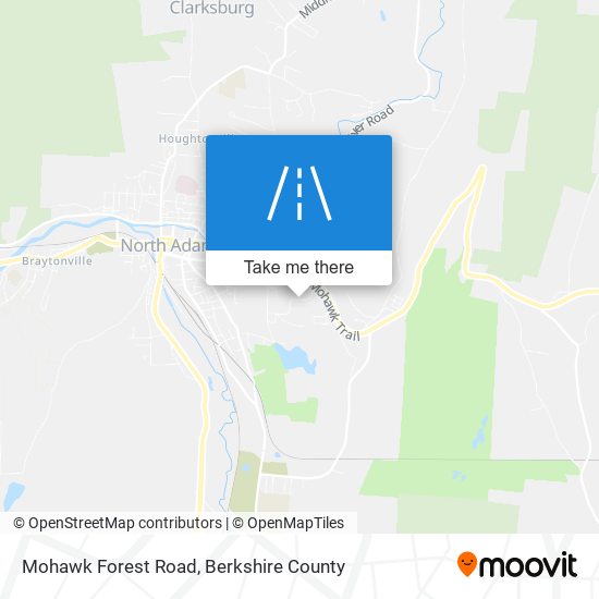 Mohawk Forest Road map