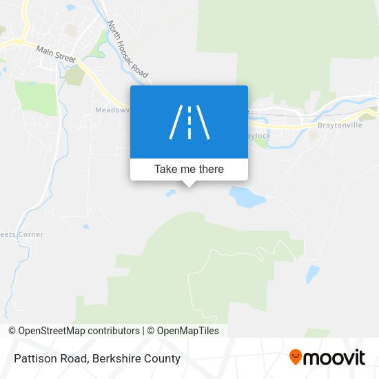 Pattison Road map