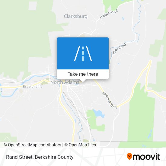 Rand Street map