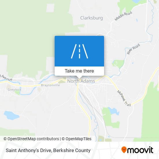 Saint Anthony's Drive map