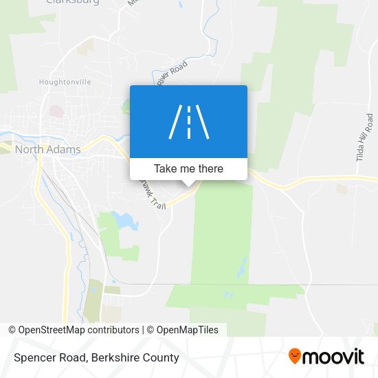 Spencer Road map