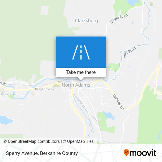 Sperry Avenue map